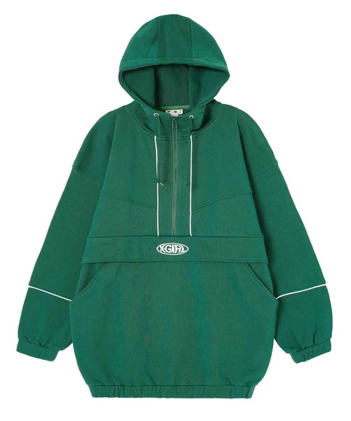 X-girl（エックスガール）の「SWEAT ANORAK DRESS（ワンピース・レディース・ブラック/ダークグリーン/アッシュ・S/M）」の20枚目の写真