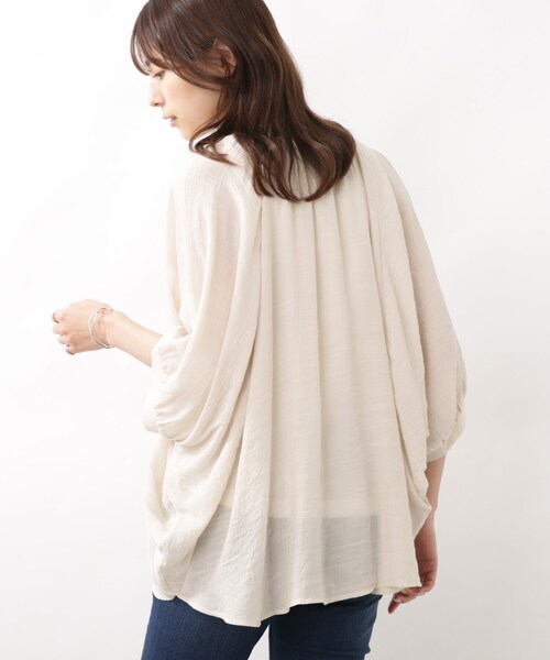 DRESKIP（ドレスキップ）の「◆【2点セット】ドルマンブラウス×タンク（その他トップス・レディース・ネイビー/ライトブルー/ライトベージュ・02/03）」の18枚目の写真