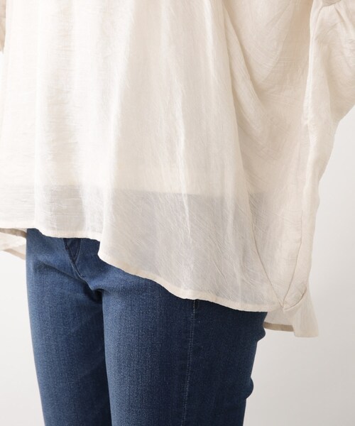 DRESKIP（ドレスキップ）の「◆【2点セット】ドルマンブラウス×タンク（その他トップス・レディース・ネイビー/ライトブルー/ライトベージュ・02/03）」の8枚目の写真