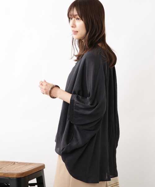 DRESKIP（ドレスキップ）の「◆【2点セット】ドルマンブラウス×タンク（その他トップス・レディース・ネイビー/ライトブルー/ライトベージュ・02/03）」の20枚目の写真