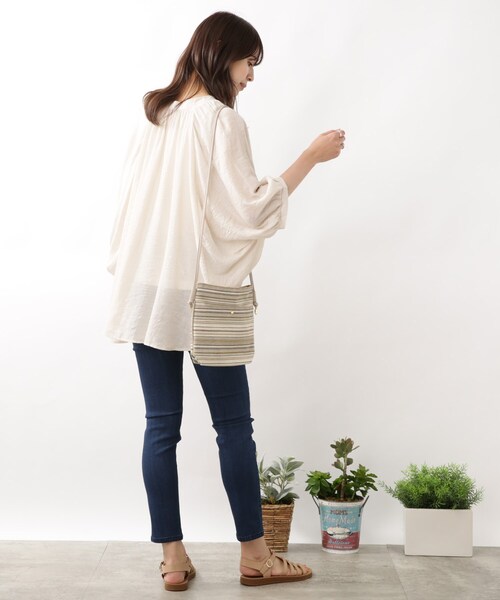 DRESKIP（ドレスキップ）の「◆【2点セット】ドルマンブラウス×タンク（その他トップス・レディース・ネイビー/ライトブルー/ライトベージュ・02/03）」の21枚目の写真