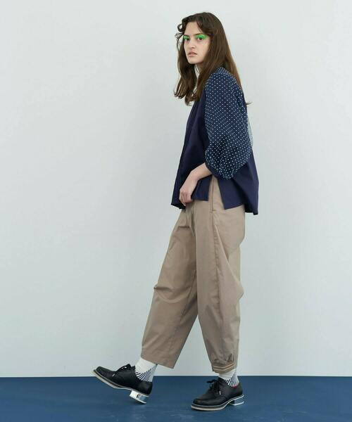 FRAPBOIS(フラボア)の「ソフトチュール ブラウス(シャツ/ブラウス・レディース・ラベンダー/ネイビー・0/1)」の22枚目の写真