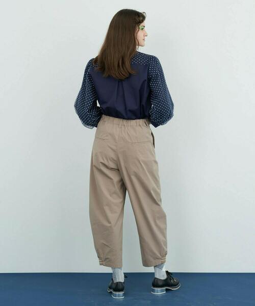 FRAPBOIS(フラボア)の「ソフトチュール ブラウス(シャツ/ブラウス・レディース・ラベンダー/ネイビー・0/1)」の4枚目の写真