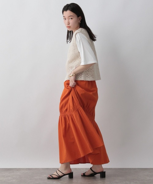 LOWRYS FARM(ローリーズファーム)の「グラニースクエアジレ 287898(ベスト・レディース・ブラック/グレー/ホワイト・FREE)」の18枚目の写真