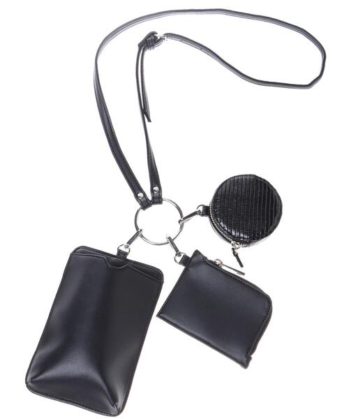 INGNI（イング）の「マルチショルダーバッグ／Ａ（トートバッグ・レディース・ブラック/ベージュ・ONE SIZE）」の3枚目の写真