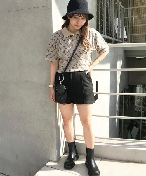 INGNI（イング）の「マルチショルダーバッグ／Ａ（トートバッグ・レディース・ブラック/ベージュ・ONE SIZE）」の5枚目の写真