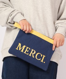 Calondy MERCI. キャンバスクラッチバッグ