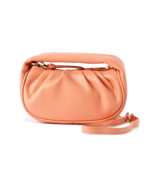 ２ＷＡＹハーフムーンギャザーミニショルダーバッグ