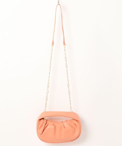 ２ＷＡＹハーフムーンギャザーミニショルダーバッグ