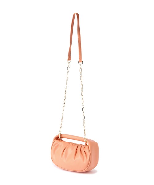 ２ＷＡＹハーフムーンギャザーミニショルダーバッグ