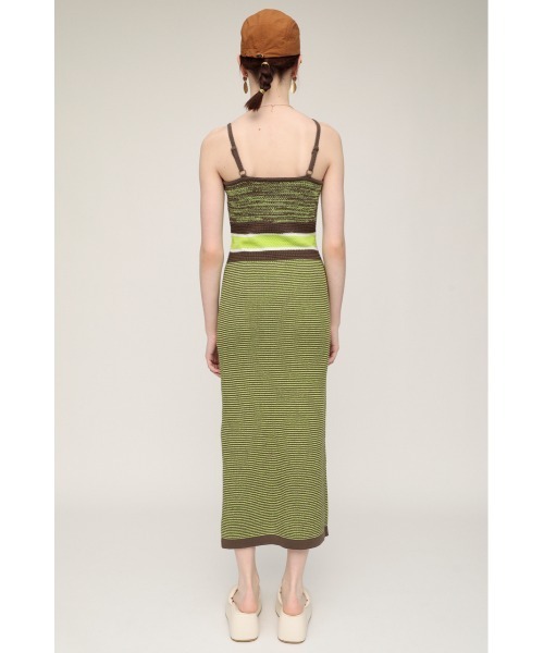【美品】RHC　Mix　Color　Knit　Dress　アンクル丈ワンピース 美品】RHC Mix Color Knit Dress アンクル丈ワンピース - メルカリ