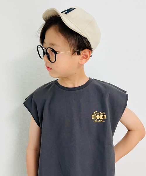 CIAOPANIC TYPY(チャオパニックティピー)の「■【KIDS】ミニ裏毛プリントセットアップ(セットアップ・キッズ・チャコールグレー/ライトベージュ・SMALL/MEDIUM/LARGE/X-LARGE/XX-LARGE)」の19枚目の写真