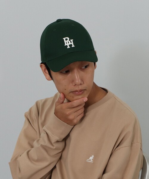 BEAMS HEART（ビームスハート）の「ヘビーツイル ベースボール キャップ（キャップ・メンズ・グリーン/ブラック/ネイビー/ベージュ・ONE SIZE）」の11枚目の写真