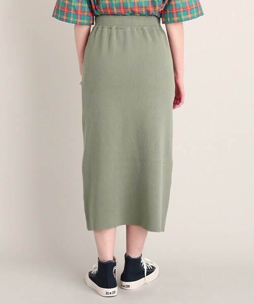 THE SHOP TK （ザ ショップ ティーケー ）の「◆【スタイルアップ】ニットナロースカート（スカート・レディース・ブラック/オリーブ/パープル系4・11/12）」の11枚目の写真