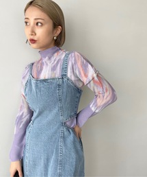 SANSeLF | サイドカットデニムチュニック【SANSeLF】sanw22s094(チュニック)