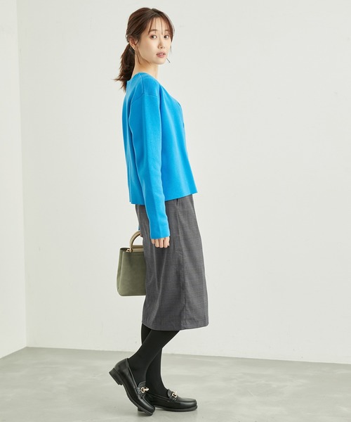 ROPE' PICNIC(ロペピクニック)の「ラナテックラップ風スカート(スカート・レディース・ブラック/グレー/ブラウン/グリーン/ピンク系その他・36/38/40)」の12枚目の写真