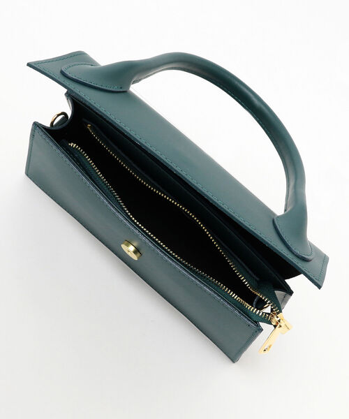 B:MING by BEAMS(ビーミングバイビームス)の「AULENTTI / ワンハンドルBAG(トートバッグ・レディース・ブラック/グリーン系その他4・ONE SIZE)」の9枚目の写真