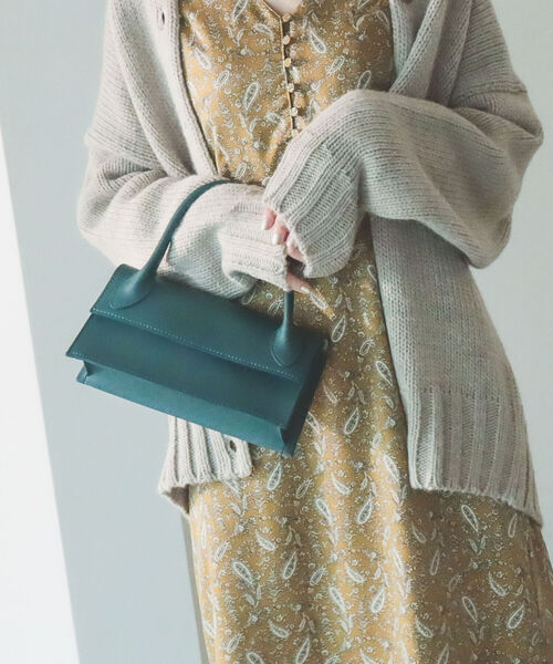 B:MING by BEAMS(ビーミングバイビームス)の「AULENTTI / ワンハンドルBAG(トートバッグ・レディース・ブラック/グリーン系その他4・ONE SIZE)」の13枚目の写真