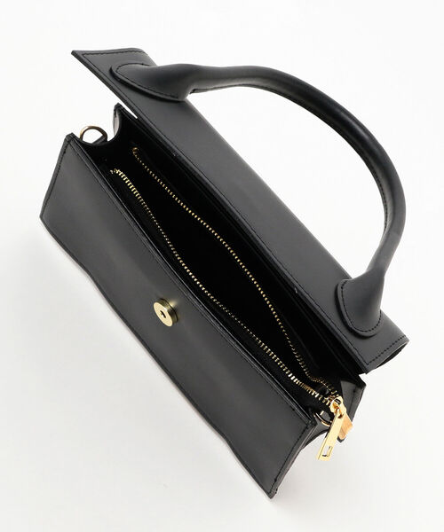 B:MING by BEAMS(ビーミングバイビームス)の「AULENTTI / ワンハンドルBAG(トートバッグ・レディース・ブラック/グリーン系その他4・ONE SIZE)」の4枚目の写真