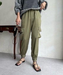 レディースのカーゴパンツ グリーン カーキ 緑色系 サテン ファッション通販 Zozotown