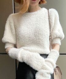 MAJESTIC LEGON | アームウォーマーセットシャギーニット(ニット/セーター)