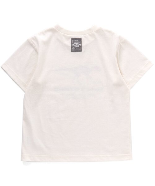 BREEZE（ブリーズ）の「福井県立恐竜博物館コラボ 恐竜フラッシュTシャツ(コドモ)（Tシャツ/カットソー・キッズ・ブラック/ベージュ/オフホワイト・90/100/110/120/130/140/150）」の14枚目の写真