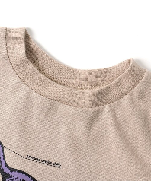 BREEZE（ブリーズ）の「福井県立恐竜博物館コラボ 恐竜フラッシュTシャツ(コドモ)（Tシャツ/カットソー・キッズ・ブラック/ベージュ/オフホワイト・90/100/110/120/130/140/150）」の15枚目の写真