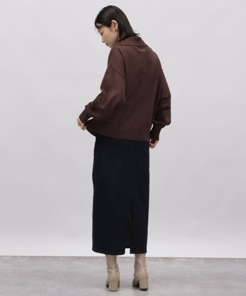 LAKOLE（ラコレ）の「ストレッチデニムペンシルスカート / 126409（スカート・レディース・ブラック/インディゴブルー・SMALL/MEDIUM）」の10枚目の写真