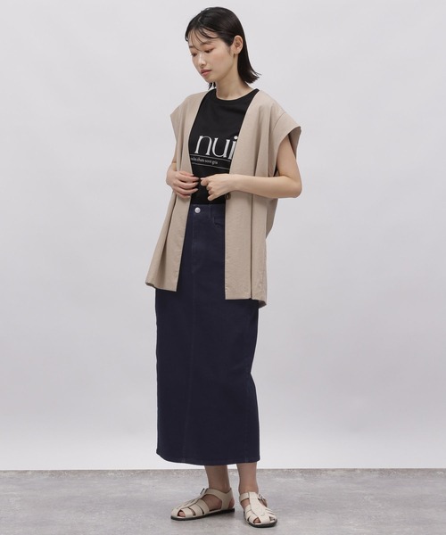 LAKOLE（ラコレ）の「ストレッチデニムペンシルスカート / 126409（スカート・レディース・ブラック/インディゴブルー・SMALL/MEDIUM）」の4枚目の写真