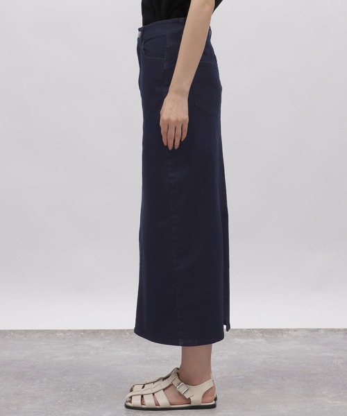 LAKOLE（ラコレ）の「ストレッチデニムペンシルスカート / 126409（スカート・レディース・ブラック/インディゴブルー・SMALL/MEDIUM）」の7枚目の写真