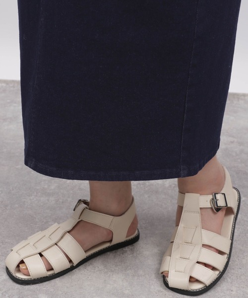 LAKOLE（ラコレ）の「ストレッチデニムペンシルスカート / 126409（スカート・レディース・ブラック/インディゴブルー・SMALL/MEDIUM）」の17枚目の写真