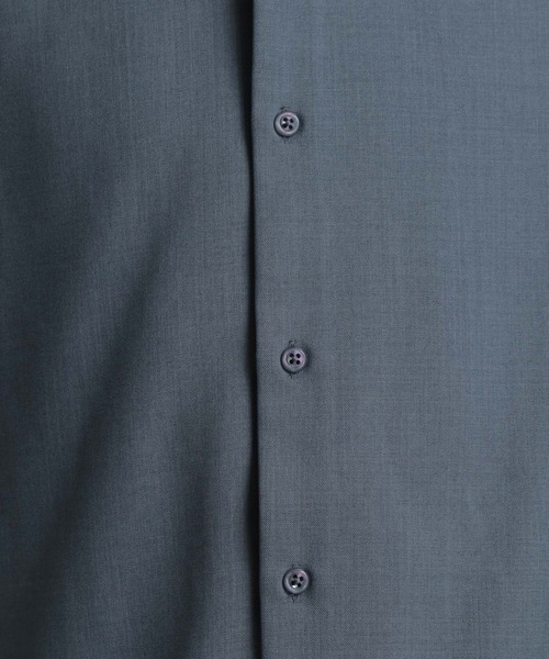 HARE（ハレ）の「レースラインシャツ(HARE)（シャツ/ブラウス・メンズ・ブラック/オフホワイト/ブルー・FREE）」の16枚目の写真