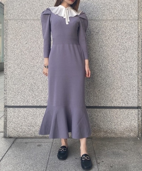 ブランド古着 ニットワンピース ワンピース Snidel スナイデル のファッション通販 Zozoused