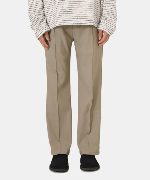 BALLAST ARK（バラストアーク）の「BALLAST ARK / バラストアーク：FLARE EAZY PANTS：BA06-P003[AST]（スラックス・メンズ・ブラック/ベージュ・L/M）」の9枚目の写真