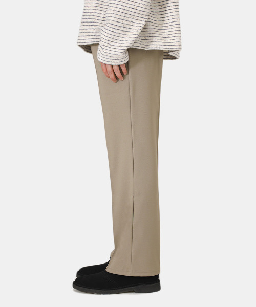 BALLAST ARK（バラストアーク）の「BALLAST ARK / バラストアーク：FLARE EAZY PANTS：BA06-P003[AST]（スラックス・メンズ・ブラック/ベージュ・L/M）」の10枚目の写真