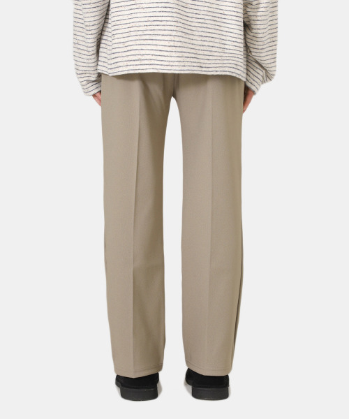 BALLAST ARK（バラストアーク）の「BALLAST ARK / バラストアーク：FLARE EAZY PANTS：BA06-P003[AST]（スラックス・メンズ・ブラック/ベージュ・L/M）」の11枚目の写真