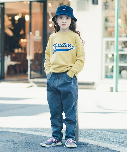 NAUTICA（ノーティカ）の「【NAUTICA/ノーティカ】アソートロゴスウェット（スウェット・キッズ・ネイビー/オフホワイト/杢グレー/グリーン/ブルー/マスタード・140/130/150/120）」の18枚目の写真