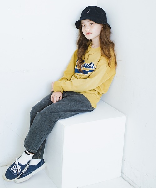 NAUTICA（ノーティカ）の「【NAUTICA/ノーティカ】アソートロゴスウェット（スウェット・キッズ・ネイビー/オフホワイト/杢グレー/グリーン/ブルー/マスタード・140/130/150/120）」の15枚目の写真