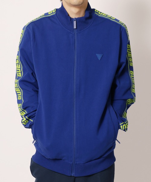 Guess(ゲス)の「GUESS/ゲス FULL ZIP NEW ARLO SWEATSHIRT ジャージトップ(ジャージ・メンズ・ネイビー・L/XL/M)」の17枚目の写真