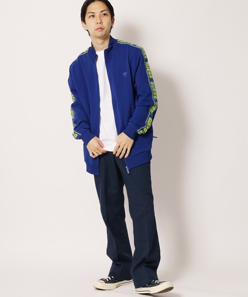 Guess(ゲス)の「GUESS/ゲス FULL ZIP NEW ARLO SWEATSHIRT ジャージトップ(ジャージ・メンズ・ネイビー・L/XL/M)」の22枚目の写真