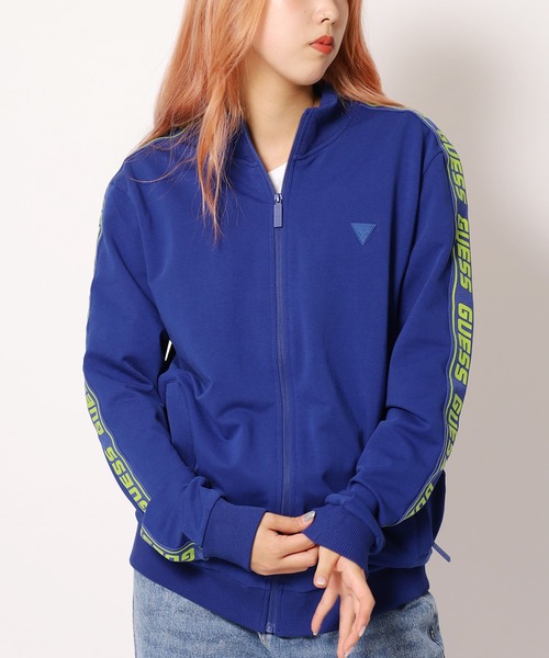 Guess(ゲス)の「GUESS/ゲス FULL ZIP NEW ARLO SWEATSHIRT ジャージトップ(ジャージ・メンズ・ネイビー・L/XL/M)」の14枚目の写真