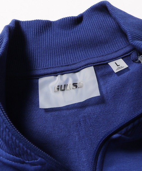 Guess(ゲス)の「GUESS/ゲス FULL ZIP NEW ARLO SWEATSHIRT ジャージトップ(ジャージ・メンズ・ネイビー・L/XL/M)」の5枚目の写真