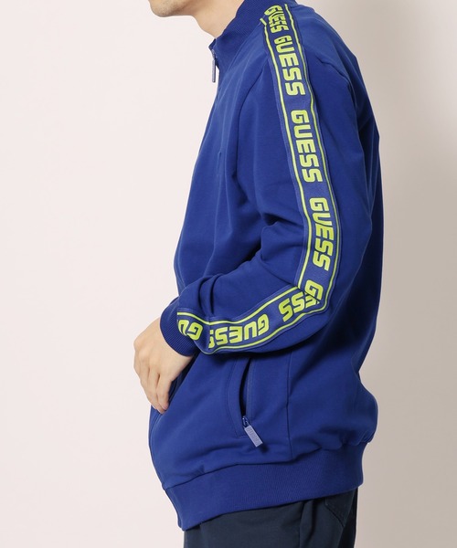 Guess(ゲス)の「GUESS/ゲス FULL ZIP NEW ARLO SWEATSHIRT ジャージトップ(ジャージ・メンズ・ネイビー・L/XL/M)」の18枚目の写真