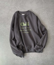 Chillfar | 刺繍カラフルロゴスウェット(スウェット)