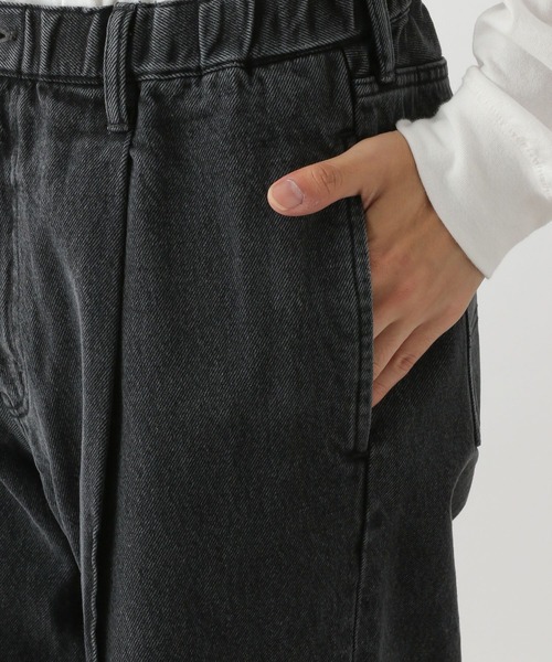 RAGEBLUE（レイジブルー）の「センターシームデニムワイドフレアパンツ（デニムパンツ・メンズ・グレー/ブルー系その他・MEDIUM/LARGE）」の13枚目の写真