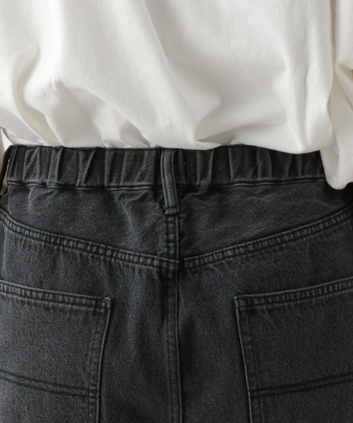 RAGEBLUE（レイジブルー）の「センターシームデニムワイドフレアパンツ（デニムパンツ・メンズ・グレー/ブルー系その他・MEDIUM/LARGE）」の5枚目の写真