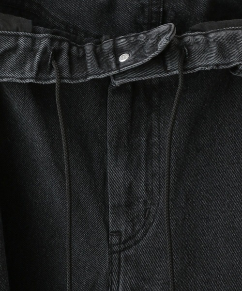 RAGEBLUE（レイジブルー）の「センターシームデニムワイドフレアパンツ（デニムパンツ・メンズ・グレー/ブルー系その他・MEDIUM/LARGE）」の11枚目の写真