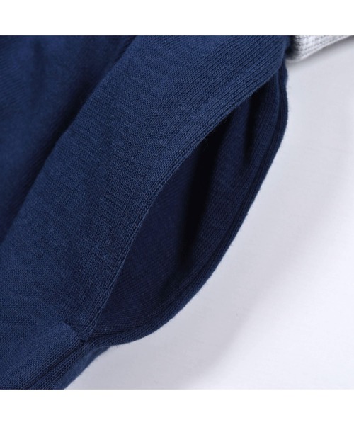 BeBe（ベベ）の「BeBe/【お揃い】ウラゲボーダー切替ワンピース(90~150cm)（ワンピース・キッズ・ブルー系その他/グレー系その他・100/110/120/130/140/150/90）」の10枚目の写真