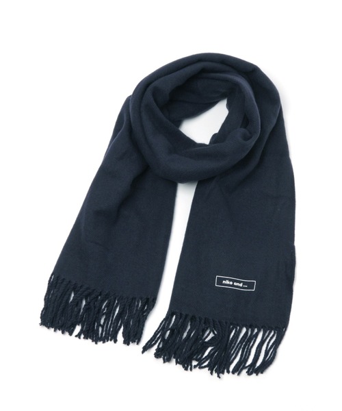 niko and...(ニコアンド)の「オリジナル無地ストール(ストール/ショール・レディース・ネイビー/イエロー/グリーン・0)」の5枚目の写真