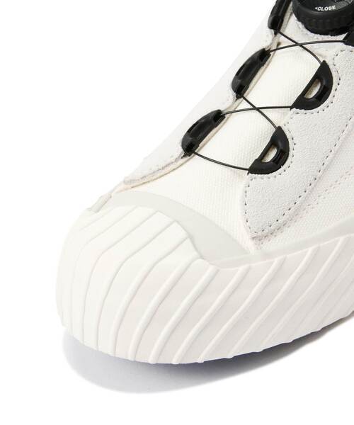 AVIREX（アヴィレックス）の「SHOELACE SYSTEM SHOES / シューレース システム シューズ / スニーカー / AVIREX / アヴィレックス（スニーカー・レディース・ブラック/ホワイト・6/5）」の11枚目の写真